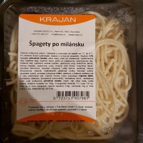 Špagety po milánsku KRAJAN