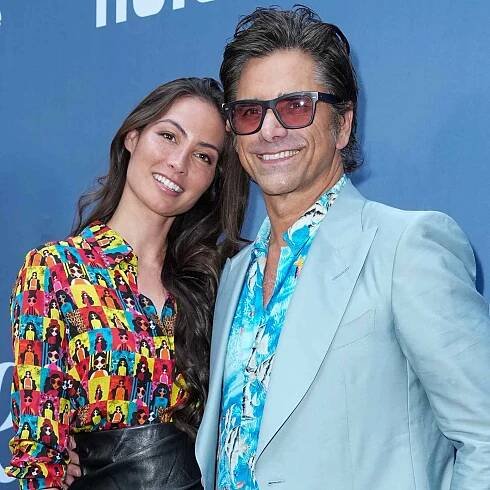 Caitlin McHugh Stamos and John Stamos new york 07 16 24