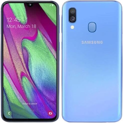 Mobilní telefon Samsung Galaxy A40 Dual SIM (SM-A405FZBDXEZ) modrý