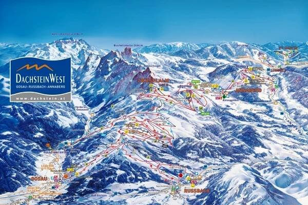 Lyžování Rakousko 2026 Dachstein West vše v ceně hotel wellness polopenze skipas delegát - Cestovní Kancelář A21 
