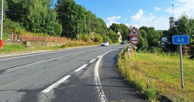 Nejen mezi Olomoucí a Šternberkem. Silnici I/46 čekají opravy i jinde