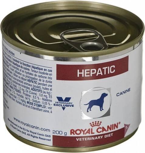 Royal Canin Veterinary Diet Adult Dog Hepatic 200 g