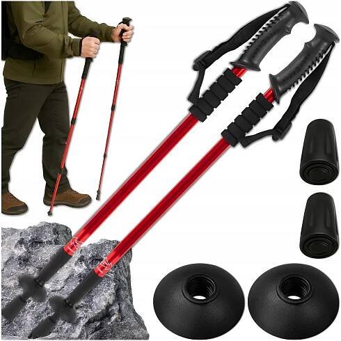 NORDIC WALKING SKLÁDACÍ HOLE, NASTAVITELNÉ, TELESKOPICKÉ PRO CHŮZI