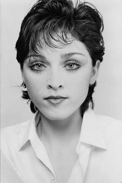 A bright eyed Madonna in 1979