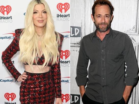 Tori Spelling Didn't Speak to Luke Perry For 'Months' After 'Brawl' with Then-Boyfriend at a Party