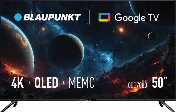 TELEVIZE BLAUPUNKT 50 PALCŮ 4K UHD QLED GOOGLE TV DOLBY ATMOS VISION HDR10+