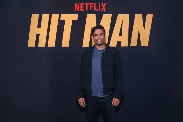 Sanjay Rao at an event for Hit Man (2023)