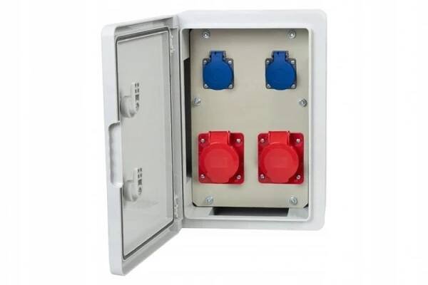 Stavební rozvaděč RB-250 2x16A 5p 2x230V IP65