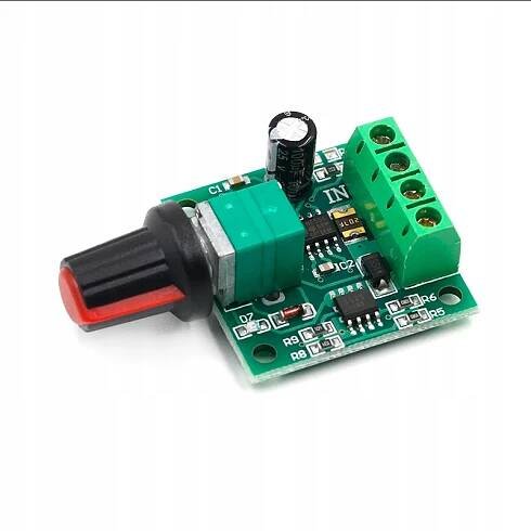 PWM REGULÁTOR RYCHLOSTI OTÁČEK DC 30W 2A 1.8V-12V Výrobce Lolino