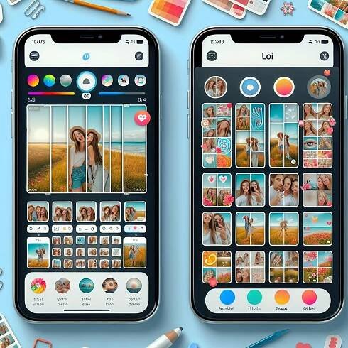 Koláž z fotek iPhone: Nejlepší aplikace pro mobilní tvorbu 1