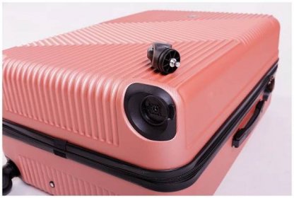 BERTOO Cestovní kufr BERTOO Milano - růžový XXL 75x49x29 cm, XXL