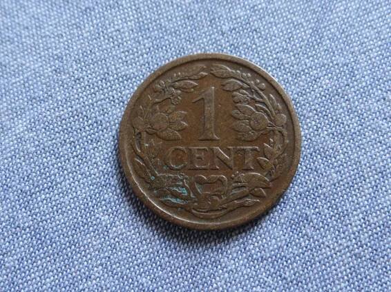 1 cent 1918, Holandsko. - Numismatika