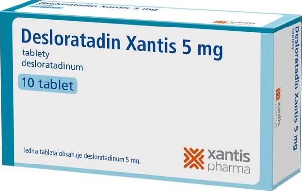 Desloratadin Xantis 5 mg 30 tablet