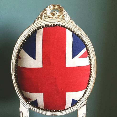Antique-style-painted-union-jack-chair-Napoleonrockefeller.com