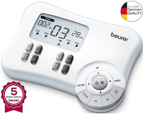 Elektrostimulátor BEURER BEU-EM80 TENS/EMS · SVĚTPŘÍSTROJŮ.cz