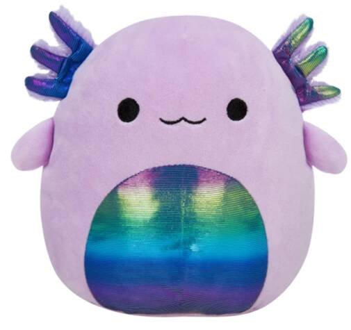SQUISHMALLOWS Fialový axolotl Monica, 20 cm | Dedoles