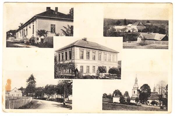 Jindřichov, okr. Přerov - Pohlednice místopis