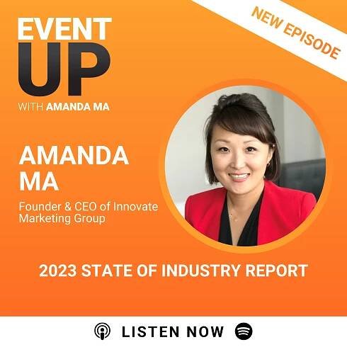eventUP podcast - Amanda Ma - Event trends for 2023