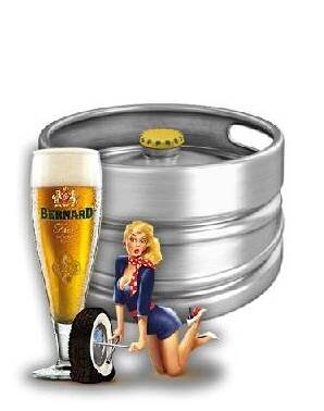 Bernard Free, nealkoholické světlé pivo, 15l KEG