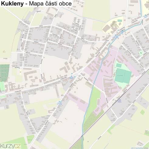 Kukleny - mapy | Kurzy.cz