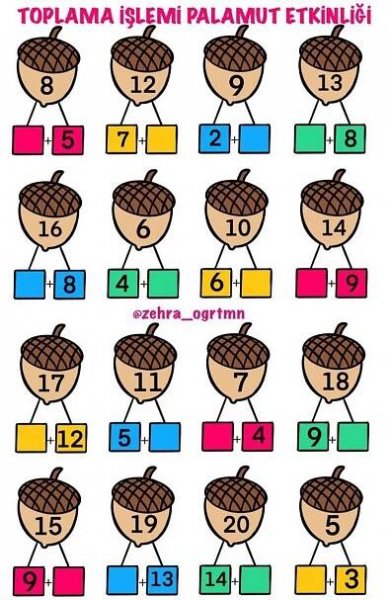 Ebru As adlı kullanıcının Yeni yıl panosundaki Pin | Okul öncesi matematik, 1. sınıf matematik, Temel matematik