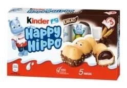 Kinder Happy Hippo Kakao 5ks, 103,7g