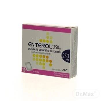 Enterol 250 mg prášek pro perorální suspenzi 1×10 ks, sáčky