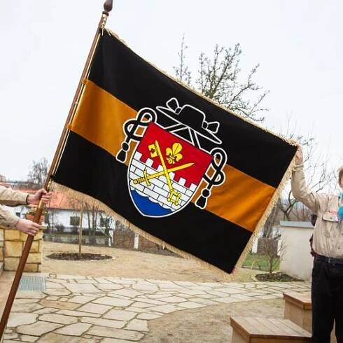 Žehnání farních praporů arcibiskupem Mons. Janem Graubnerem, 8.2.2025 1