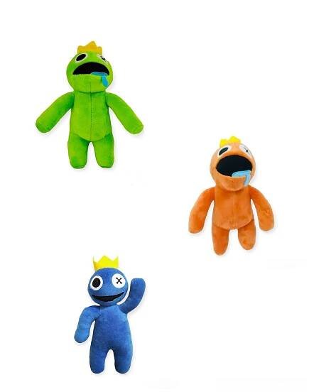 Rainbow friends Roblox plyšové postavičky