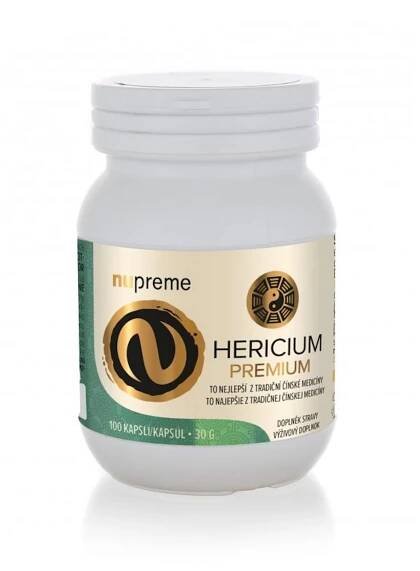 Nupreme Hericium extrakt 100 kapslí