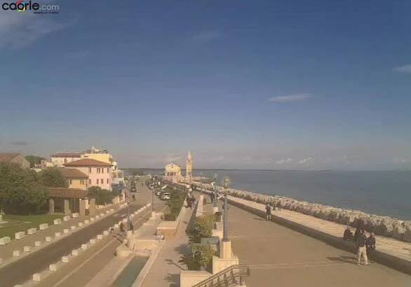 Piazza Vescovado - Webcam Caorle