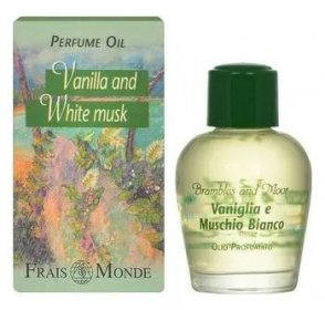 Frais Monde Parfémovaný olej Vanilka a bíly mošus 12 ml