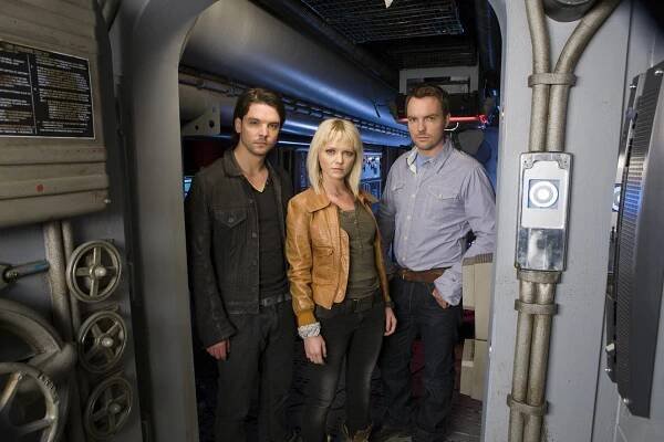 Andrew Lee Potts, Hannah Spearritt, Ciarán McMenamin - Pravěk útočí - Das Boot - Promo