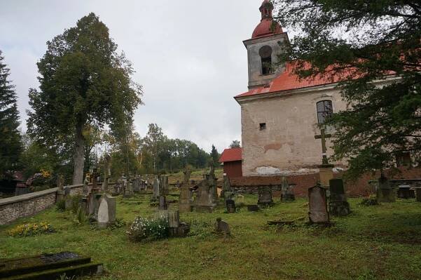 České hřbitovy - obec Zdobnice, hřbitov Obecní