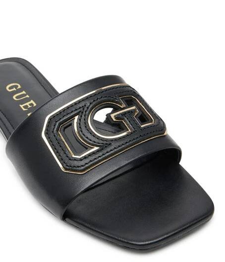 Guess Guess Nazouváky FLJTAR LEA19 Černá
