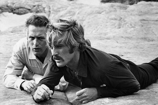 BUTCH CASSIDY AND THE SUNDANCE KID, from left: Paul Newman, Robert Redford, 1969. TM and Copyright © 20th Century Fox Film Corp. All rights reserved. Courtesy: Everett Collection