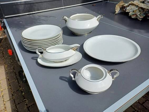 Art deco porcelán servis