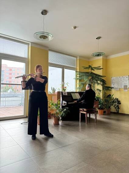 Vystoupení Konzervatoře Plzeň | Senior residence Terasy