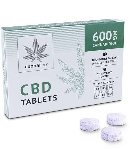 cannaline CBD Tablets 600 mg - Euphoria.eu your B2B Supplier of CBD and Hemp Products | EUPHORIA