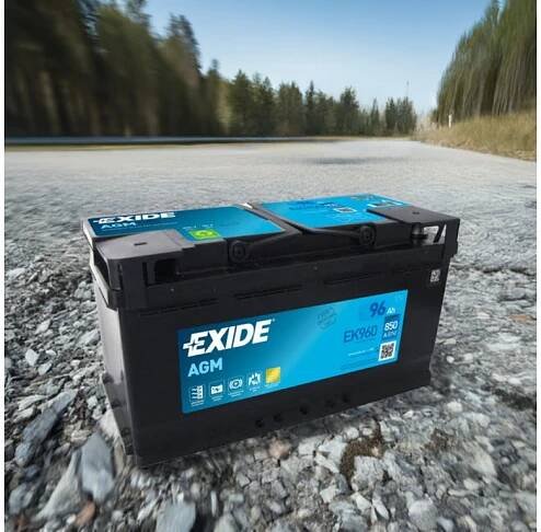 Exide AGM 12V 96Ah 850A EK960