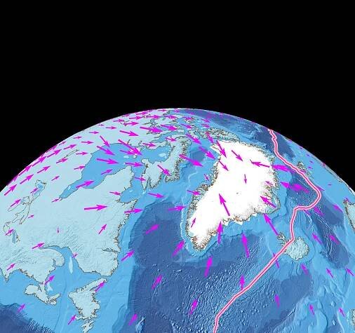 Mid Atlantic Ocean Ridge Continental Drift