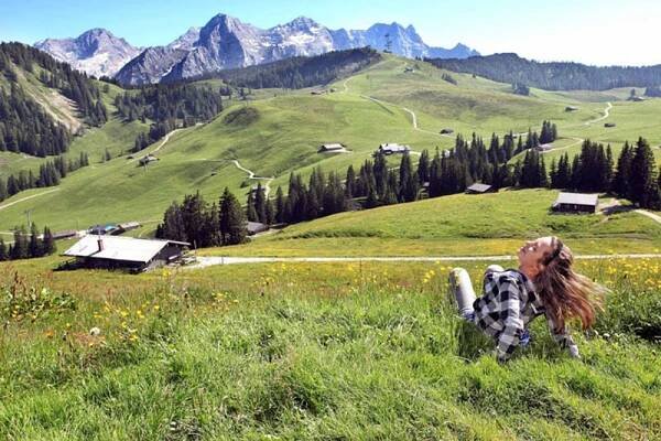 Wandern Sommerurlaub Lofer