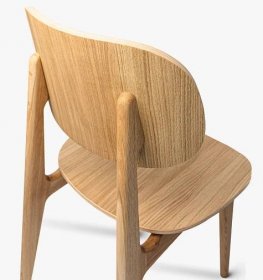 Celo dřevěná dubová židle , Jídelní židle- 1 2