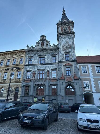 Nová radnice - Prachatice - Architektonické památky - Městská architektura - Jihočeský kraj - Prachatice