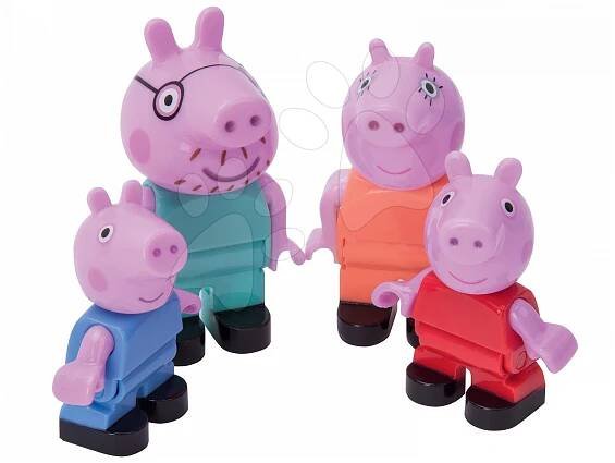 Dětské figurky rodinka Peppa Pig PlayBIG Bloxx.