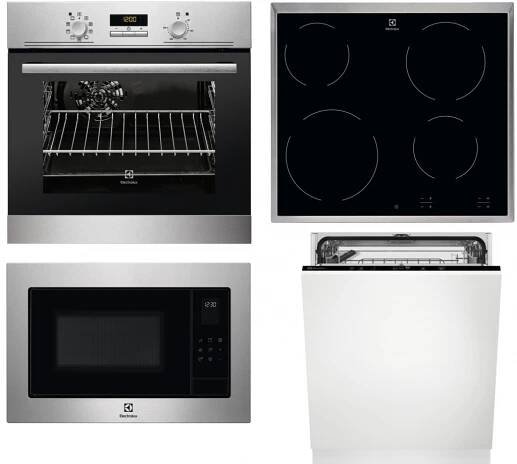 Set Electrolux EOF3H00BX + EHF6240XXK + EMS4253TEX + EEA27200L od 26 999 Kč - Heureka.cz