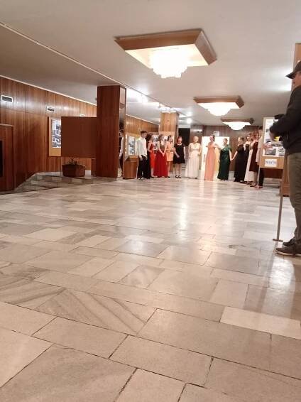 Ve společenském domě v Neratovicích proběhla vernisáž výstavy studentů