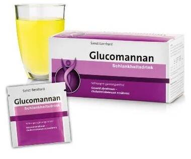 SANCT BERNHARD - KRAEUTERHAUS GLUKOMANNAN - Glucomannan nápoj na hubnutí 42 sáčků SANCT BERNHARD