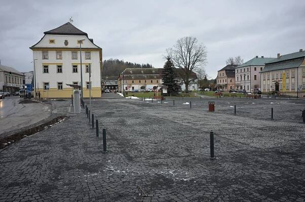 Rekonstrukce historického středu města Nový Bor – III. etapa | BKN Vysoké Mýto