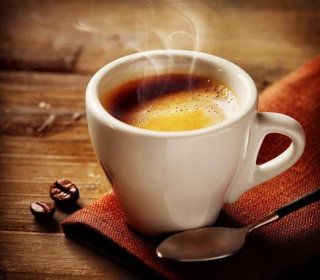 Stáhnout - Káva Espresso. Šálek kávy — Stock obrázek